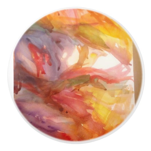 Bouton De Porte En Céramique Couleur (Devant)