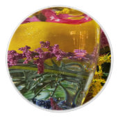 Bouton De Porte En Céramique Couleur Abstraite (Devant)