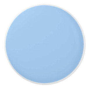 Bouton De Porte En Céramique Couleur Bébé Bleu