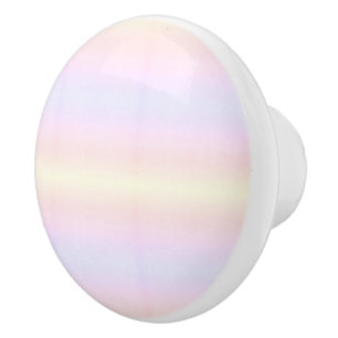 Bouton De Porte En Céramique Couleur de l'arc-en-ciel