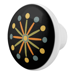 Bouton De Porte En Céramique Couleurs personnalisées de début colorées du mi