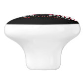 Bouton De Porte En Céramique Coupe du Super Bowl 2025 (Côté)