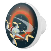 Bouton De Porte En Céramique Course de drones (Droite)