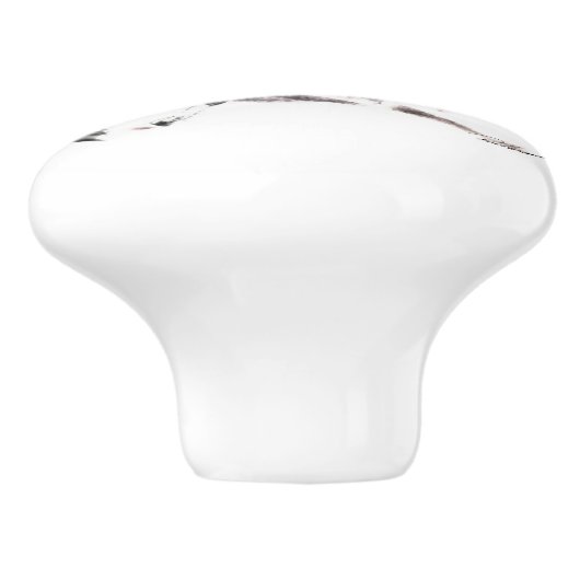 Bouton De Porte En Céramique Course du cheval (Côté)