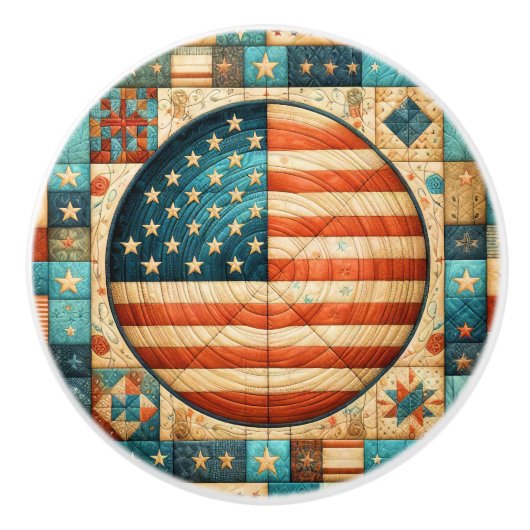 Bouton De Porte En Céramique Couture (Devant)