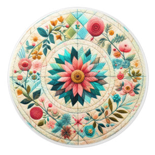 Bouton De Porte En Céramique Couture