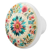 Bouton De Porte En Céramique Couture (Droite)