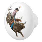 Bouton De Porte En Céramique Cowboy (Droite)