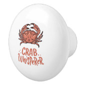 Bouton De Porte En Céramique Crabe du crabe (Droite)
