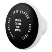 Bouton De Porte En Céramique Créez votre propre (Droite)