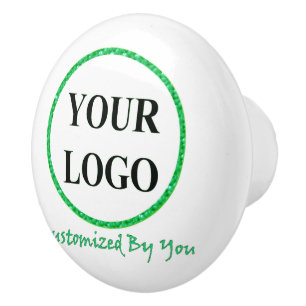 Bouton De Porte En Céramique Créez votre propre image AJOUTER VOTRE LOGO ICI