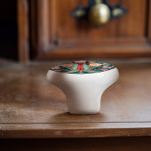 Bouton De Porte En Céramique Crimson Majesty Ceramic Knob Pull