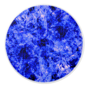 Bouton De Porte En Céramique Crystallié par Kenneth Yoncich