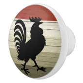 Bouton De Porte En Céramique Cuisine cool de coq de campagne (Droite)