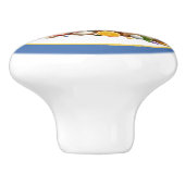 Bouton De Porte En Céramique Cuisine cuisinière gnome (Côté)