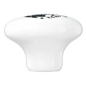 Bouton De Porte En Céramique Cuisine d'amour (Côté)