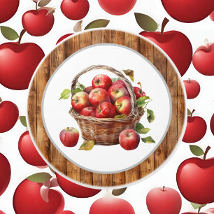 Bouton De Porte En Céramique cuisine pour amoureux de pomme mignonne