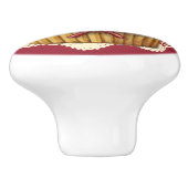 Bouton De Porte En Céramique Cupcake Drawer Knower (Côté)