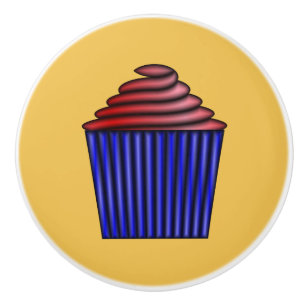 Bouton De Porte En Céramique Cupcake par Kenneth Yoncich