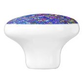 Bouton De Porte En Céramique Currant Feuille Arbre Art Ceramic Tile Knob (Côté)