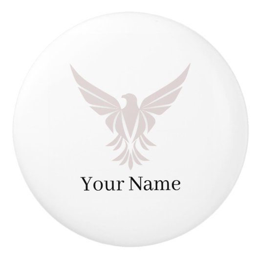 Bouton De Porte En Céramique Custom Ceramic Drawer Pull (Devant)