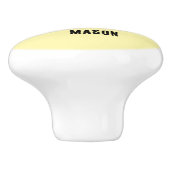 Bouton De Porte En Céramique Custom, Giraffe pull knob (Côté)