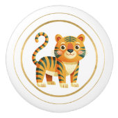 Bouton De Porte En Céramique Cute Elegant Kitty (Devant)