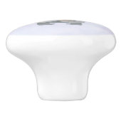 Bouton De Porte En Céramique Cute Koala dans un chapeau noir (Côté)