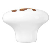 Bouton De Porte En Céramique Cute Little Fox (Côté)