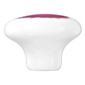 Bouton De Porte En Céramique Cute Rose Fluffy Kitty Chat (Côté)