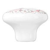 Bouton De Porte En Céramique Cute Unicat Ceramic Knob (Côté)