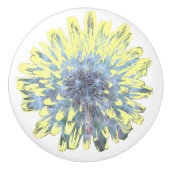 Bouton De Porte En Céramique Dandelion Blossom (Devant)