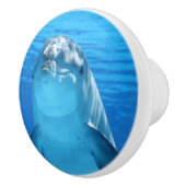 Bouton De Porte En Céramique Dauphin mignon (Droite)