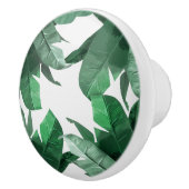 Bouton de porte en céramique de banane (Droite)