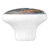 Bouton de porte en céramique de locomotive à (Côté)