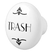 Bouton De Porte En Céramique Déchets (Droite)