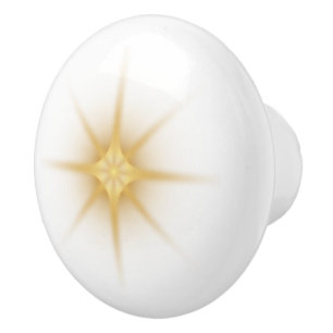 Bouton De Porte En Céramique Démarrage Gold vintage