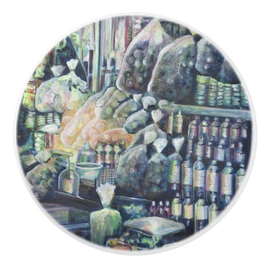 Bouton De Porte En Céramique Déplacé l'objectif, Singapour (Devant)