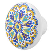 Bouton De Porte En Céramique Design boho marocain (Droite)