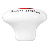 Bouton De Porte En Céramique Design Ladybug (Côté)