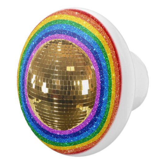 Bouton De Porte En Céramique DISCO Dance Ceramic Knows (Droite)