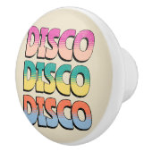 Bouton De Porte En Céramique Disco Music (Droite)