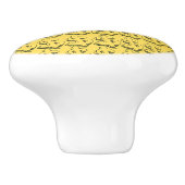 Bouton De Porte En Céramique dollar or (Côté)