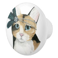 Downton Cat | Bejeweled With Feathers