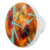 Bouton De Porte En Céramique Dragonfly Desert Flit (Droite)