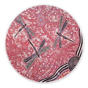 Bouton De Porte En Céramique Dragonfly Dreaming Ceramic Knows