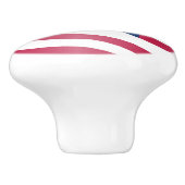 BOUTON DE PORTE EN CÉRAMIQUE DRAPEAU AMÉRICAIN (Côté)