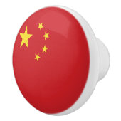 Bouton De Porte En Céramique Drapeau chinois (Droite)