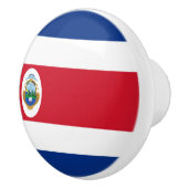Bouton De Porte En Céramique Drapeau Costa Rica Céramique Pull (Droite)