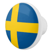 Bouton De Porte En Céramique Drapeau de la Suède (Droite)